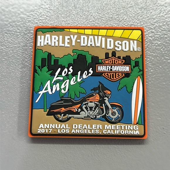 Harley-Davidson Los Angeles Dealer Show Magnet - Picture 1 of 3